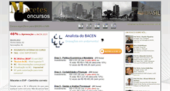 Desktop Screenshot of macetesparaconcursos.com.br